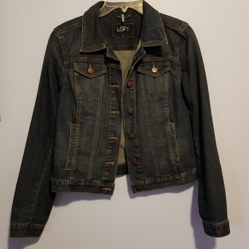 LOFT perfect denim jacket